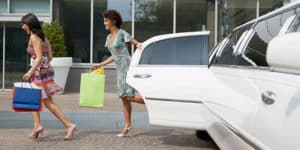 servizio limousine per shopping tour