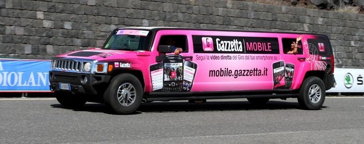 pubblicita limousine