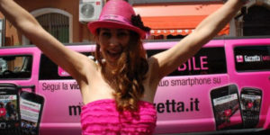 Giro d’Italia 2011 in Limousine con mobile.gazzetta.it