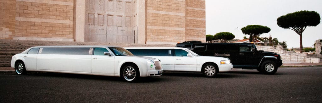 Limousine comunioni cresime Roma