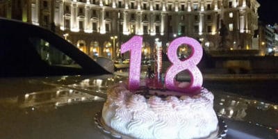 18 anni compleanno limousine Roma