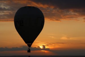 Affitto limousine per volo in mongolfiera